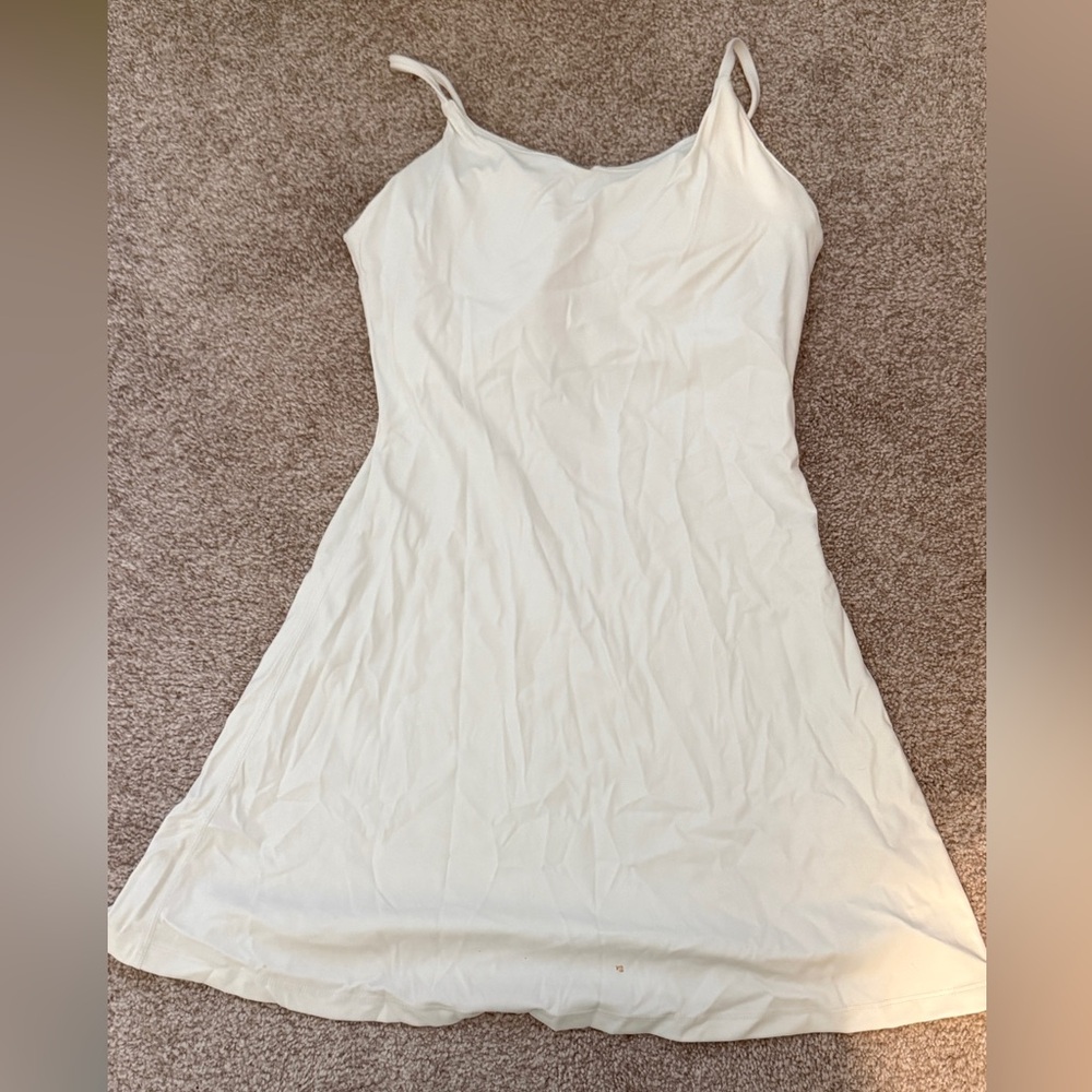 Lululemon White Athletic Dress